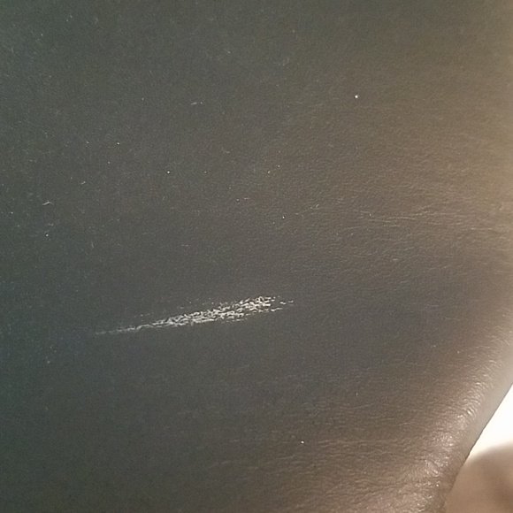 Charmelle Leather Black Shoulder Tote - Picture 6 of 6